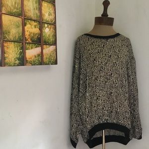 Sheer Graphic Top